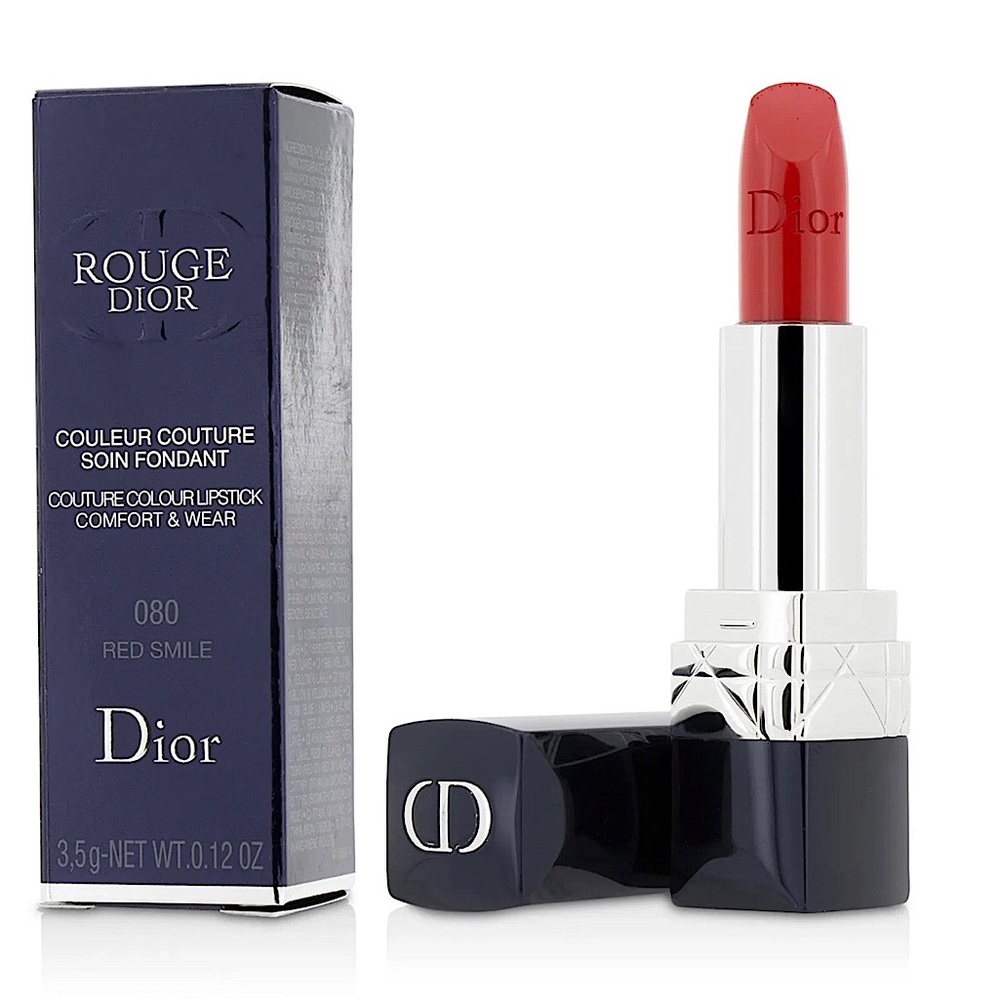 - Christian Dior Rouge Couture Colour Lipstick (080 Red Smile)
